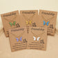 Golden Butterfly Friendship Necklace Set
