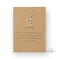 Lucky Charm Birthstone Necklace