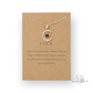 Lucky Charm Birthstone Necklace
