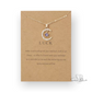 Lucky Charm Birthstone Necklace