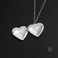 Engraved Heart Silver Locket