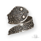 Vintage Silver Cobra Wrap Around Statement Ring