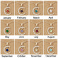Lucky Charm Birthstone Necklace